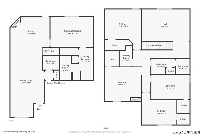 14926 HARBOR LNDG Von Ormy, TX 78073