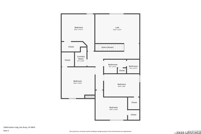 14926 HARBOR LNDG Von Ormy, TX 78073