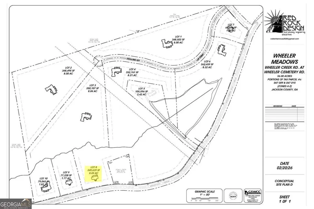 LOT 8 Wheeler LN Maysville, GA 30558