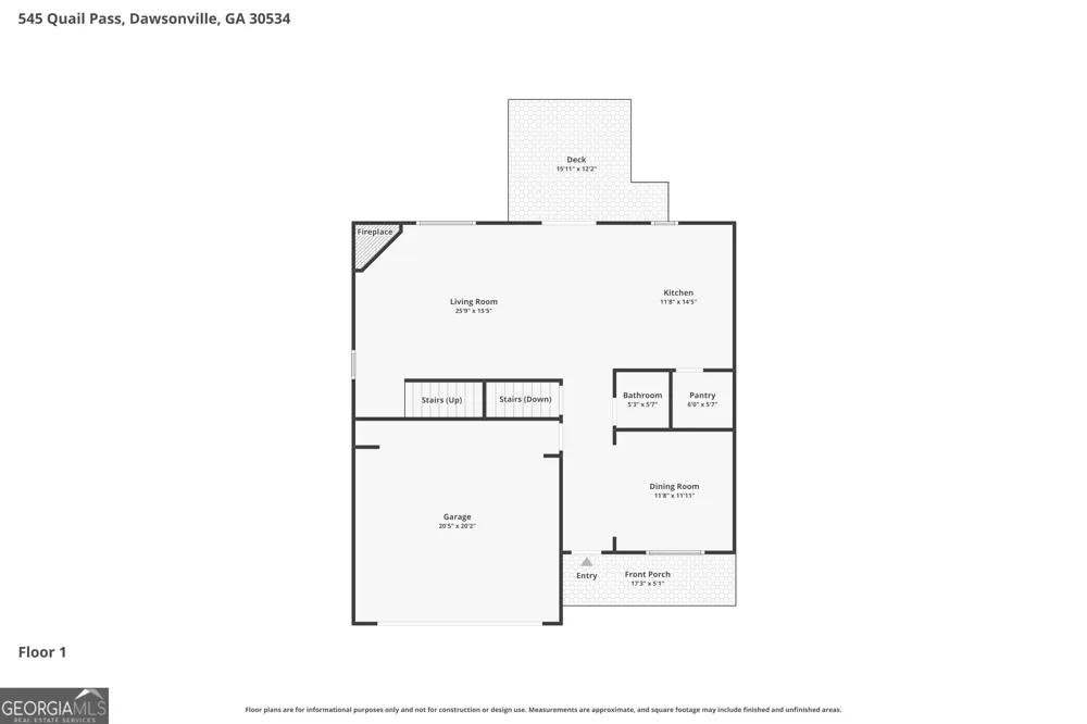 545 Quail PASS Dawsonville, GA 30534