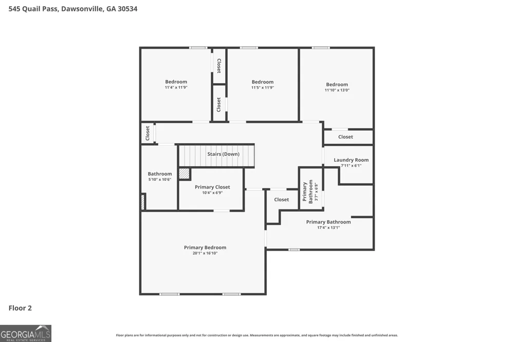 545 Quail PASS Dawsonville, GA 30534