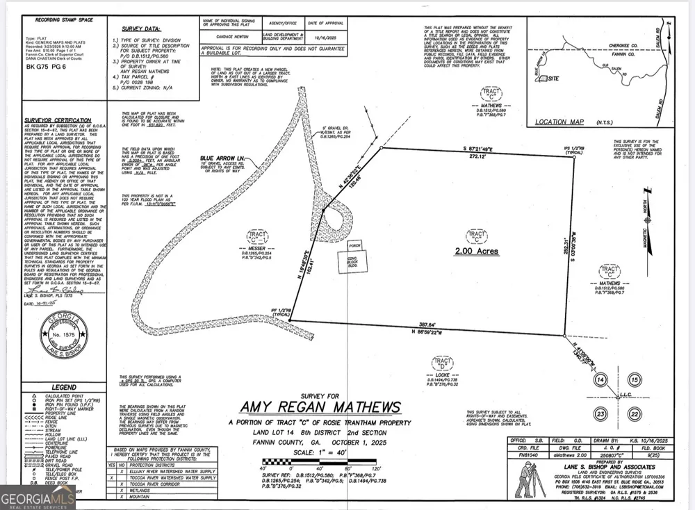 0 Blue Arrow LN Mineral Bluff, GA 30559