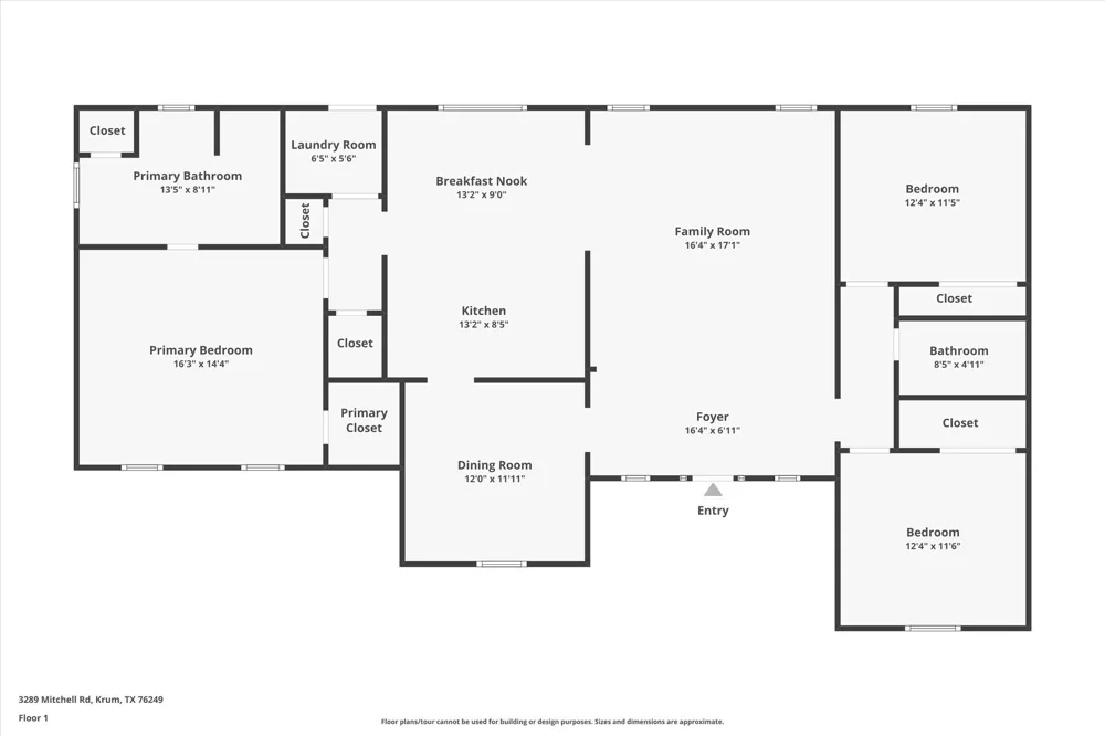 3289 Mitchell Road Krum, TX 76249