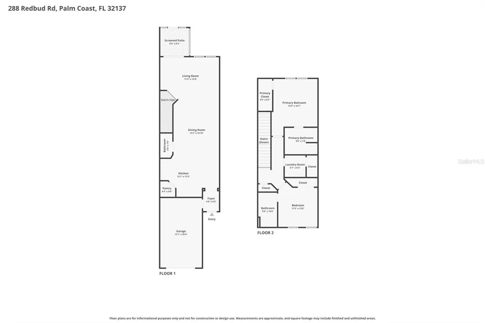 288 REDBUD ROAD Palm Coast, FL 32137