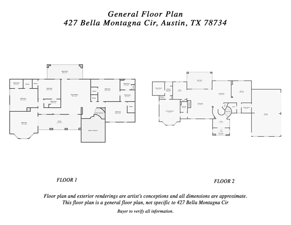 427 Bella Montagna Circle Austin, TX 78734