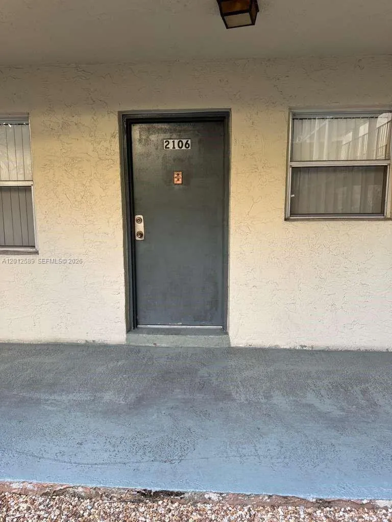 1810 SW 81st Ave #2106 North Lauderdale, FL 33068
