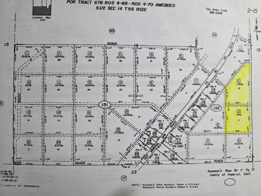 21 Hot Mineral Spa Road Niland, CA 92257