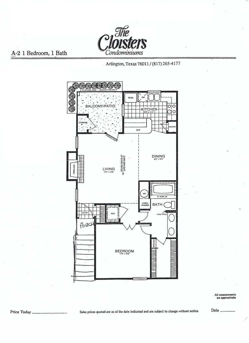 1200 Calico Lane #820 Arlington, TX 76011