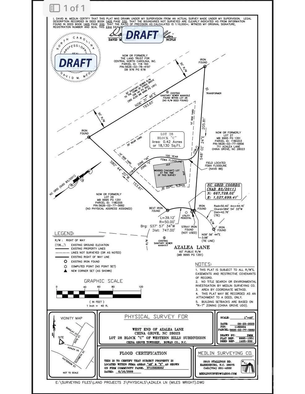 0 Azalea Lane China Grove, NC 28023