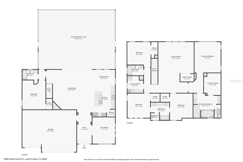 8355 SWISS CHARD CIRCLE Land O Lakes, FL 34637