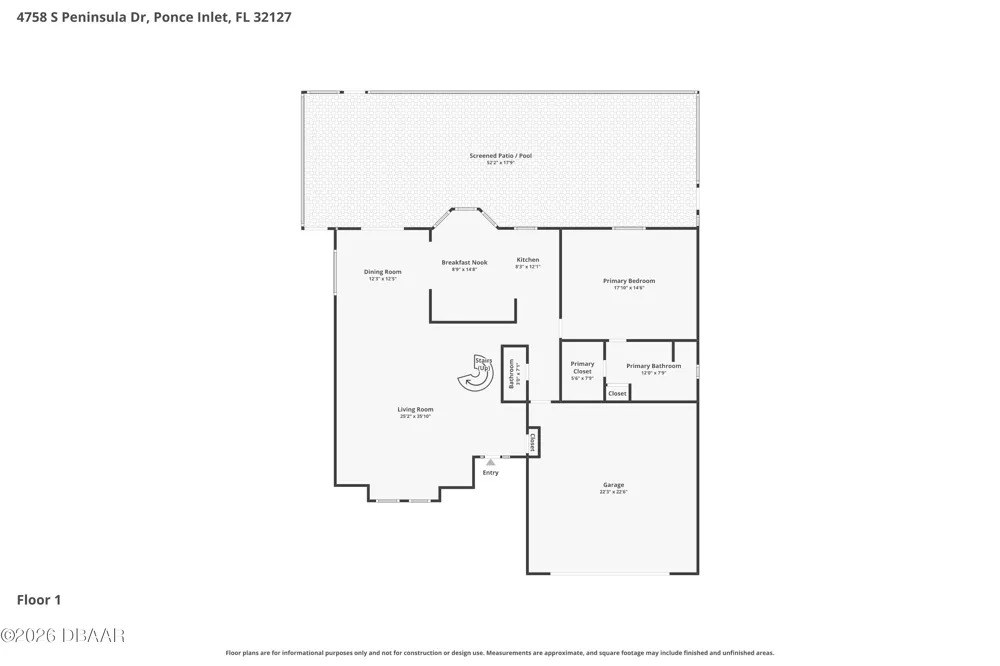 4758 S Peninsula Drive Ponce Inlet, FL 32127