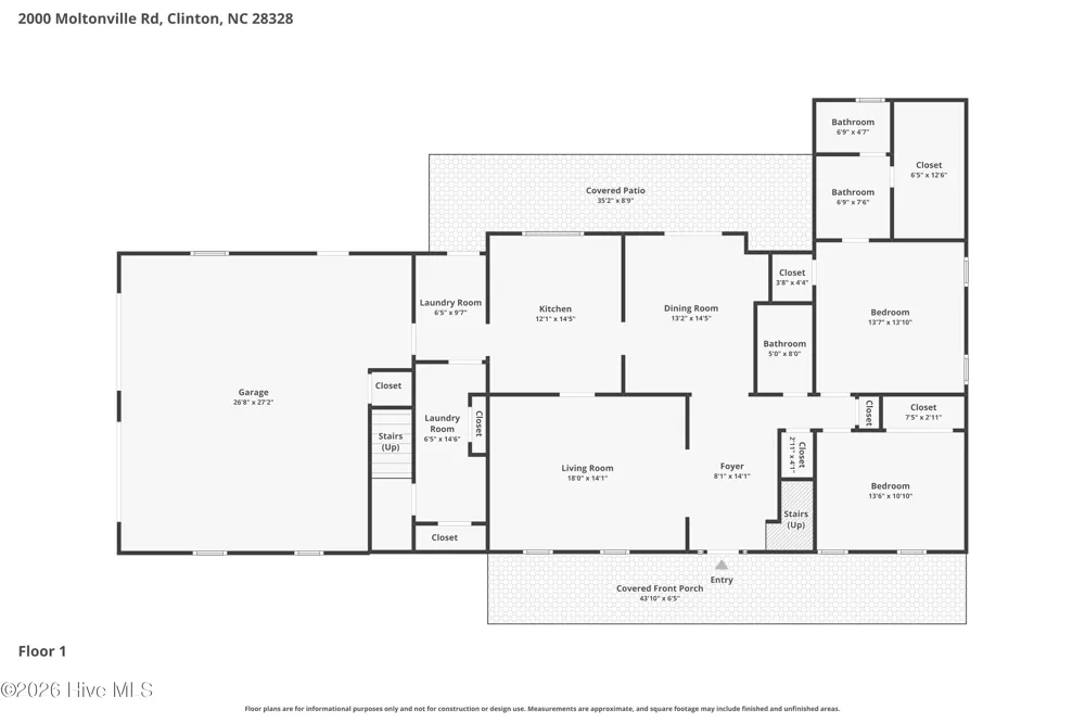 2000 Moltonville Road Clinton, NC 28328