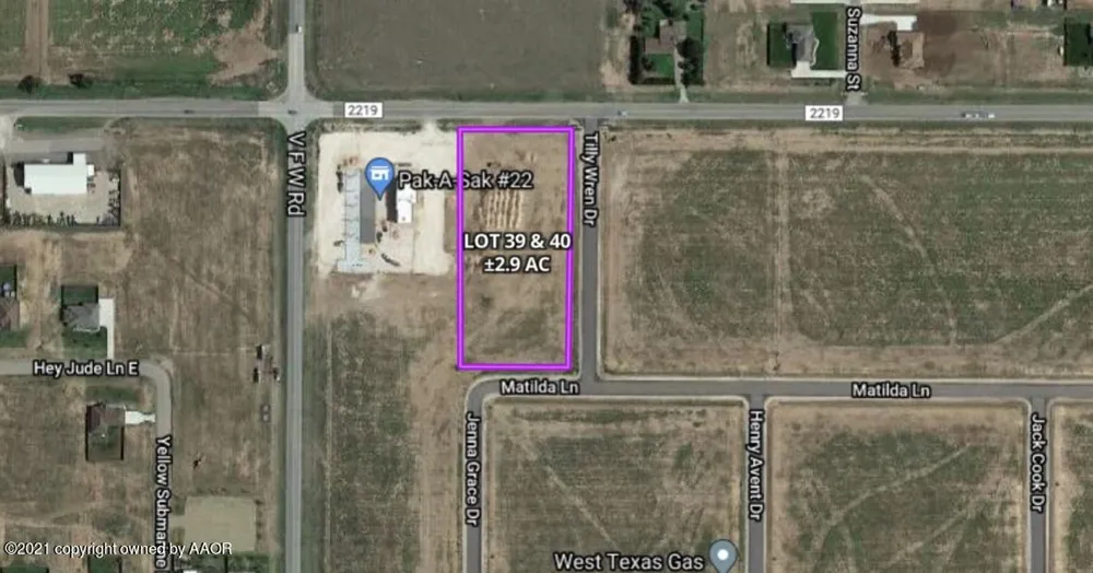 Lot 39&40 FM 2219 Amarillo, TX 79119