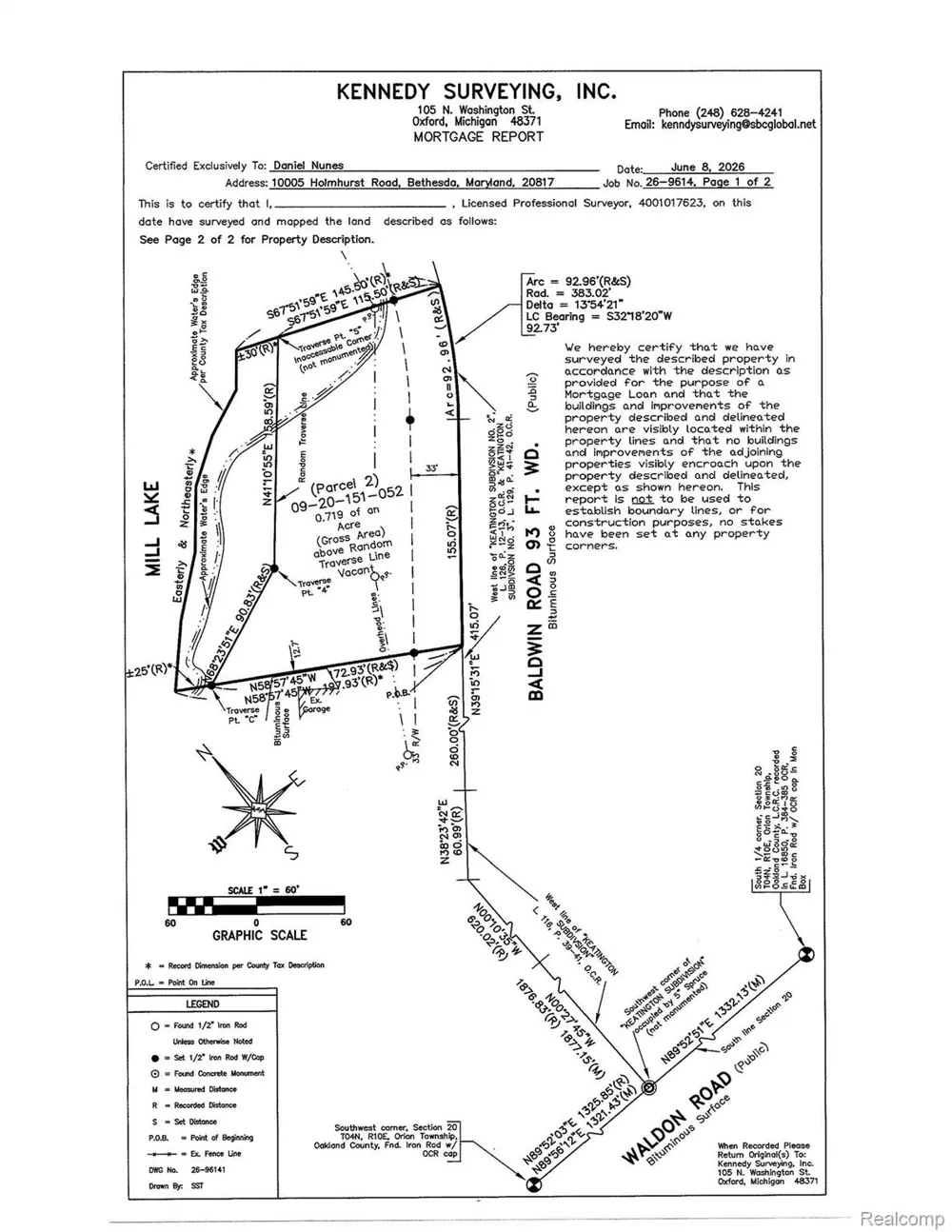 2400 S Baldwin Road Orion Charter Township, MI 48360
