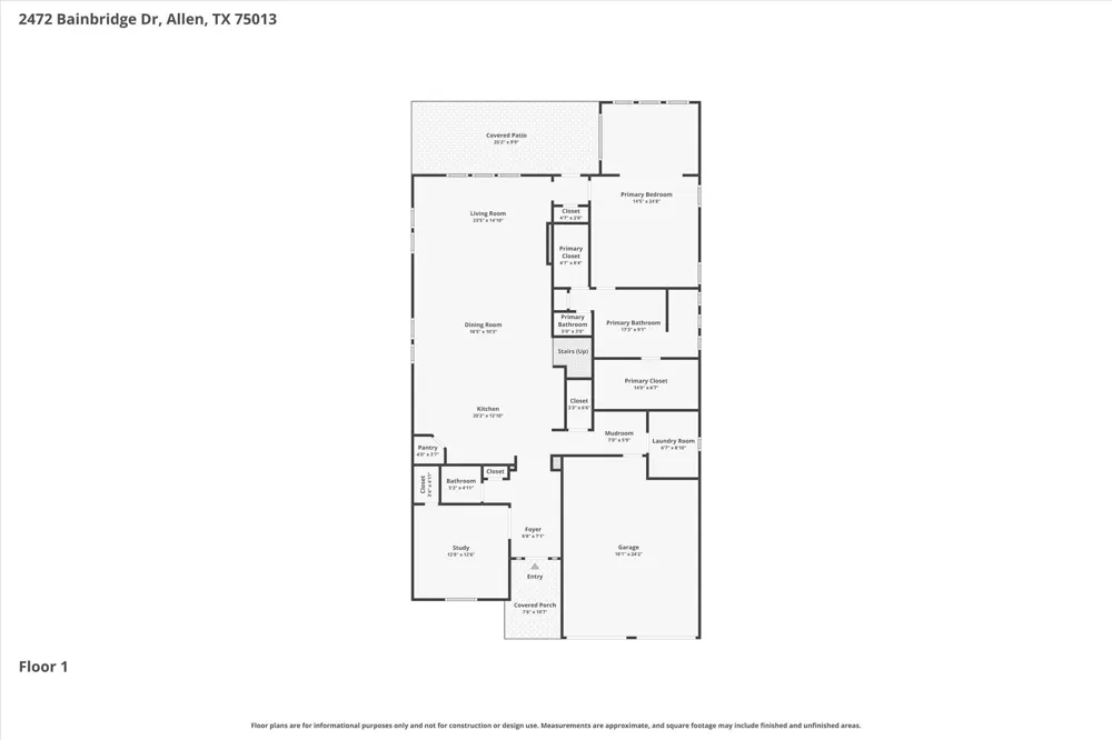 2472 Bainbridge Drive Allen, TX 75013
