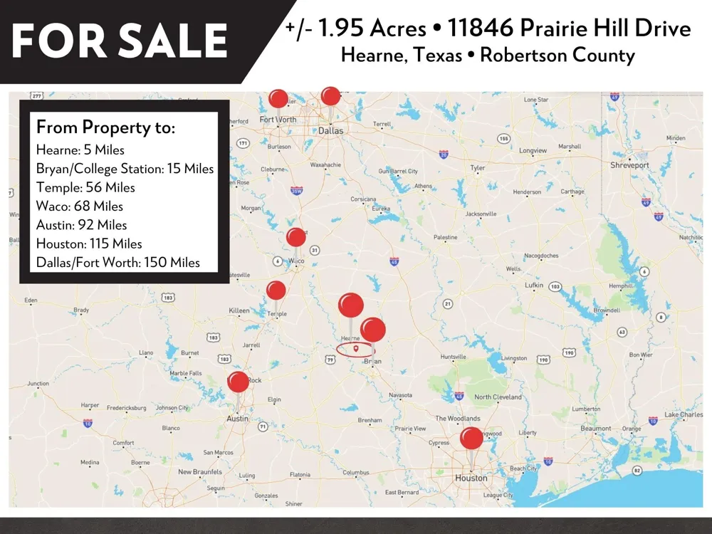 11846 Prairie Hill Drive Hearne, TX 77859