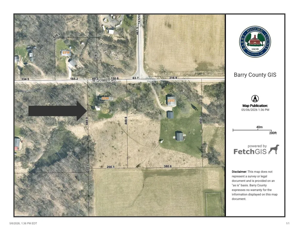 2299 W Quimby Road Rutland Charter Township, MI 49058