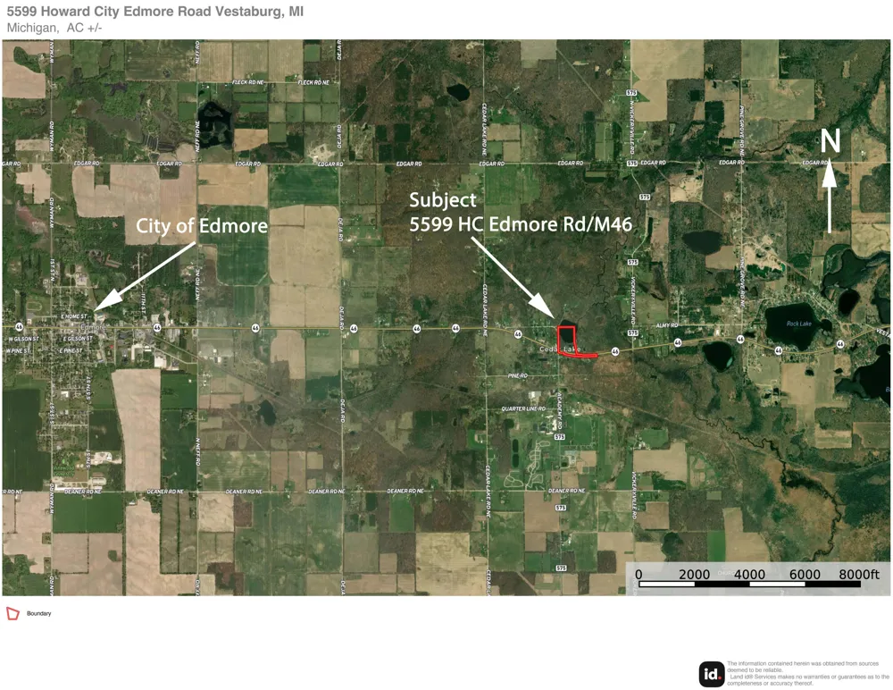 5599 Howard City Edmore Road Home Township, MI 48891