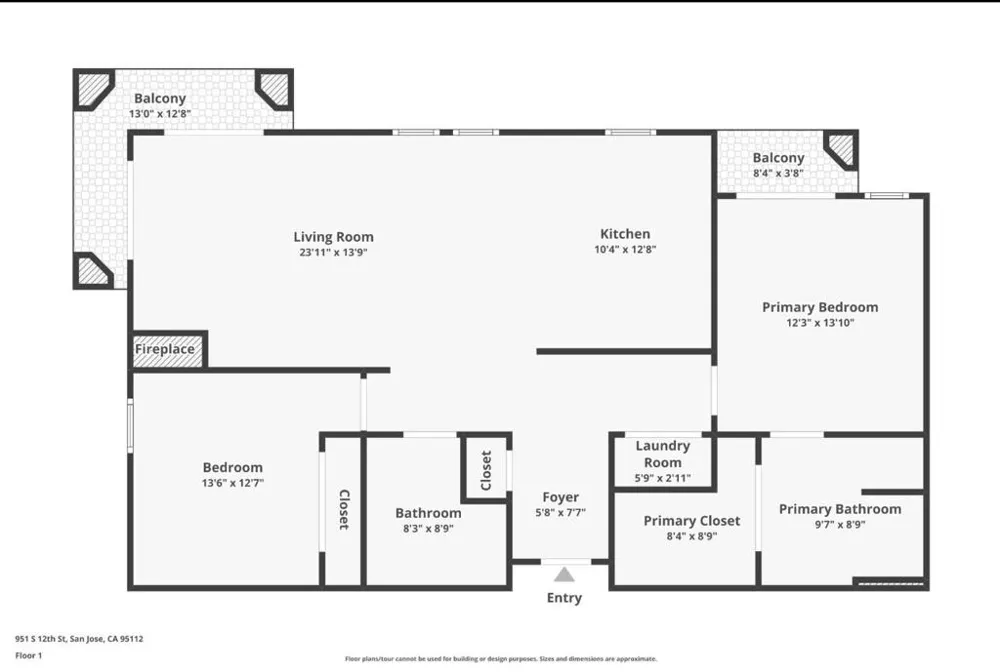 951 S 12th #311 San Jose, CA 95112