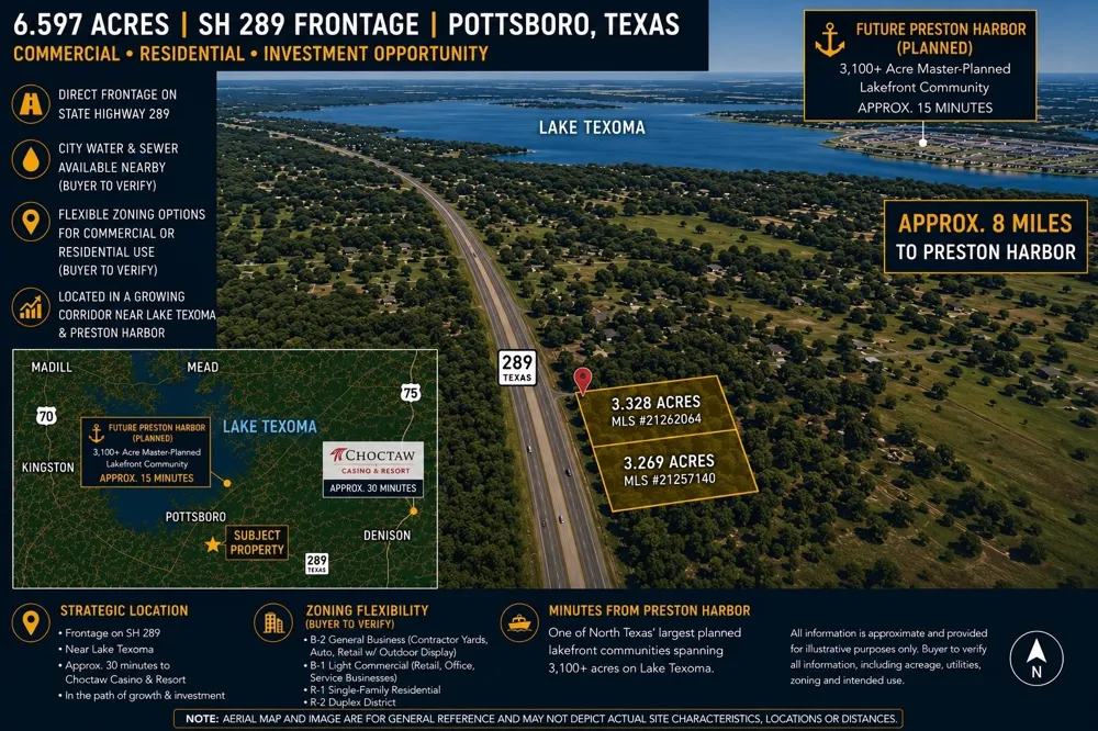 3 Hwy 289 Highway Pottsboro, TX 75076