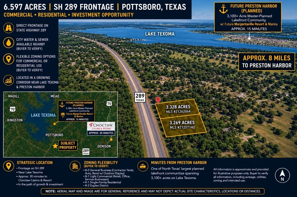 3 Hwy 289 Highway Pottsboro, TX 75076