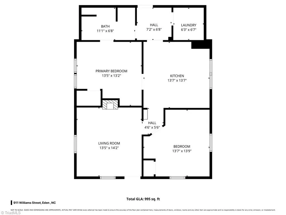 911 Williams Street Eden, NC 27288