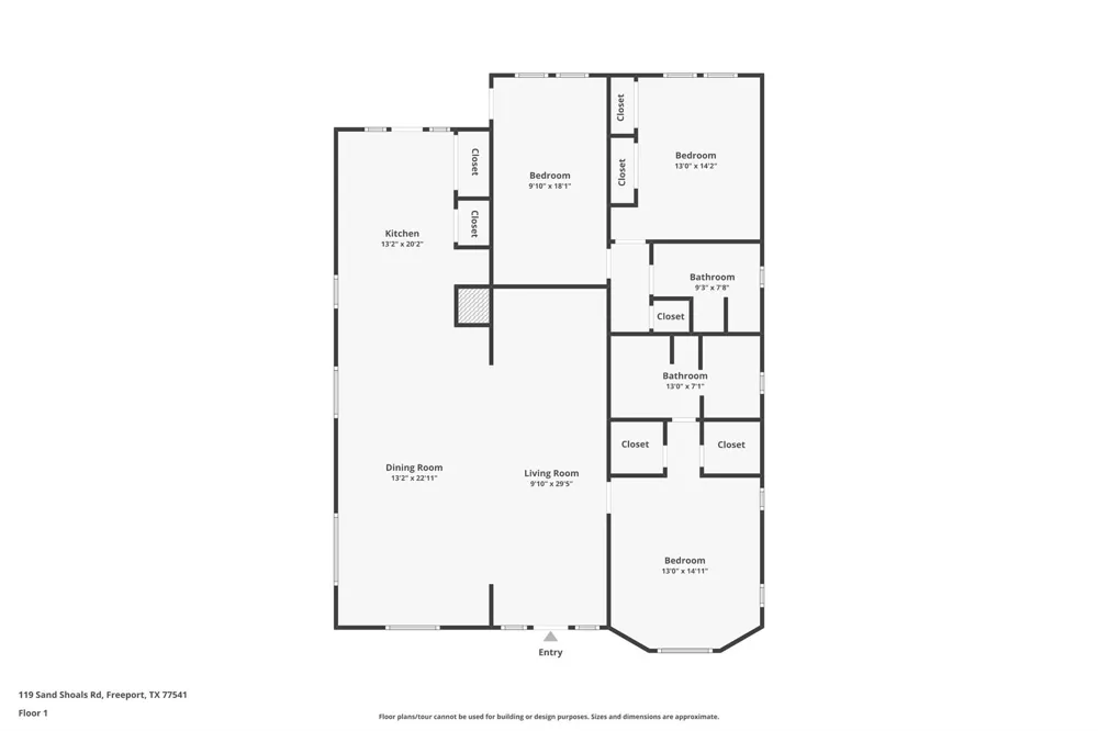 119 Sand Shoals Road Freeport, TX 77541