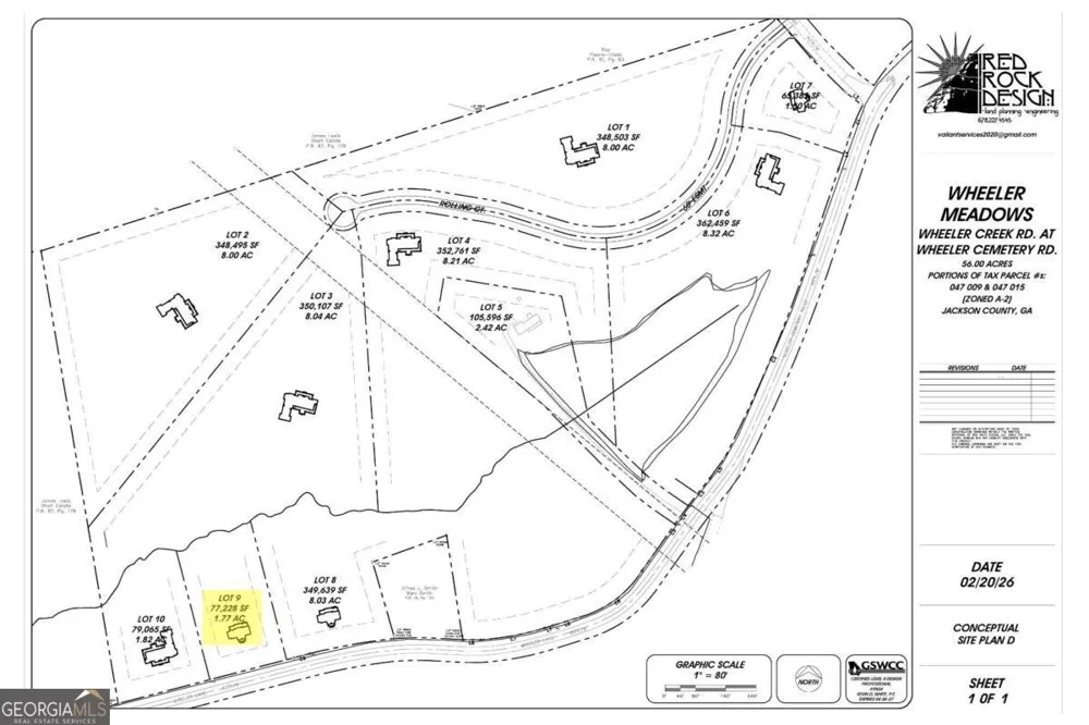 LOT 7 Wheeler Creek RD Maysville, GA 30558
