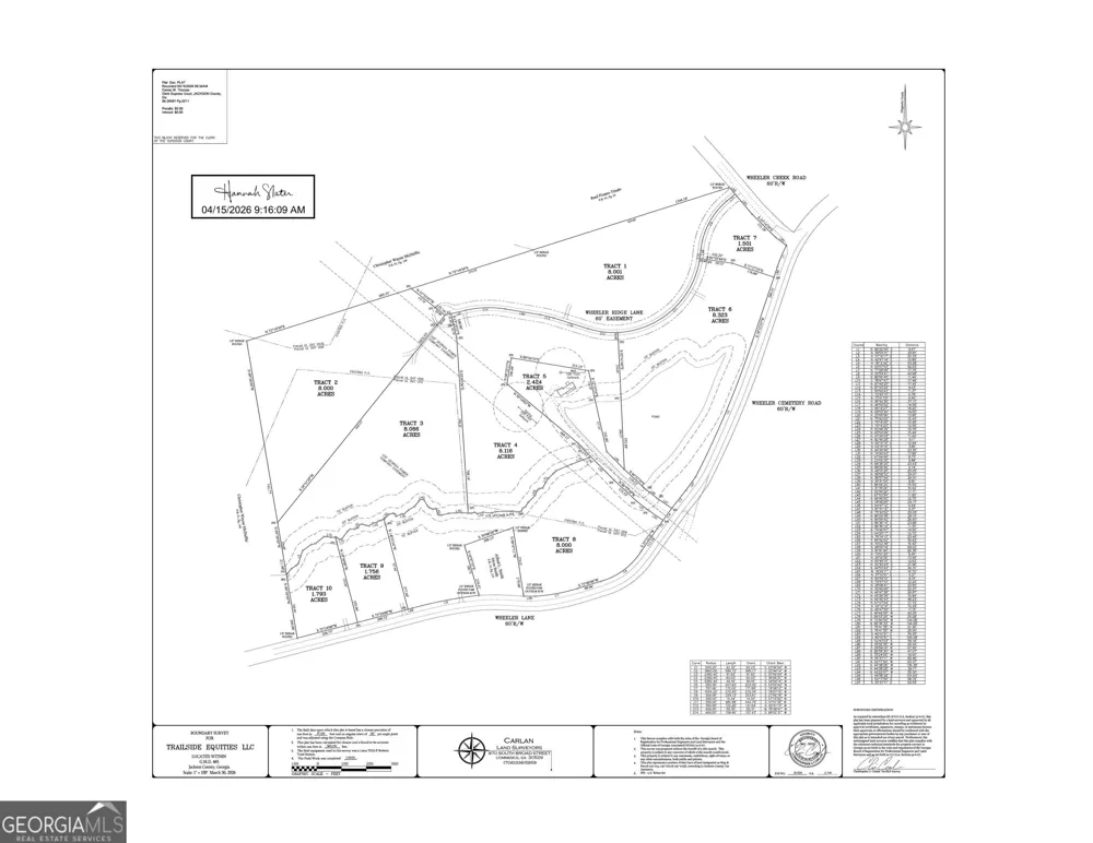 LOT 7 Wheeler Creek RD Maysville, GA 30558