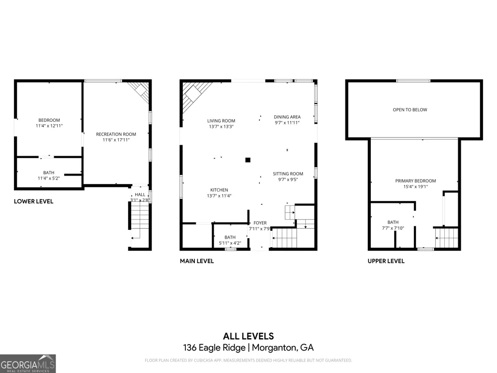 136 Eagle Ridge Morganton, GA 30560