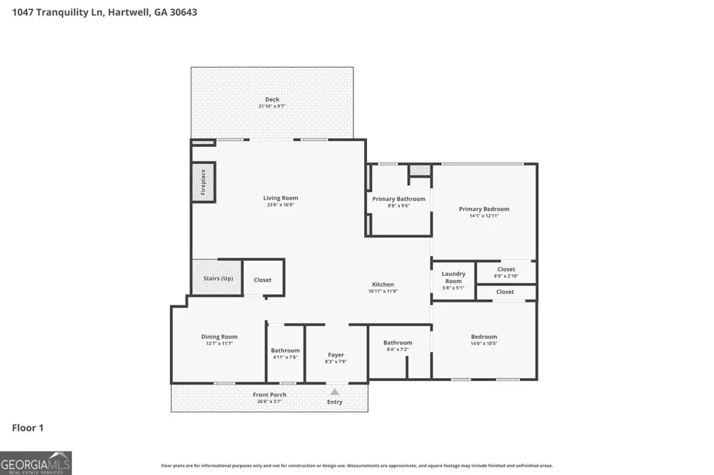 1047 Tranquility LN Hartwell, GA 30643