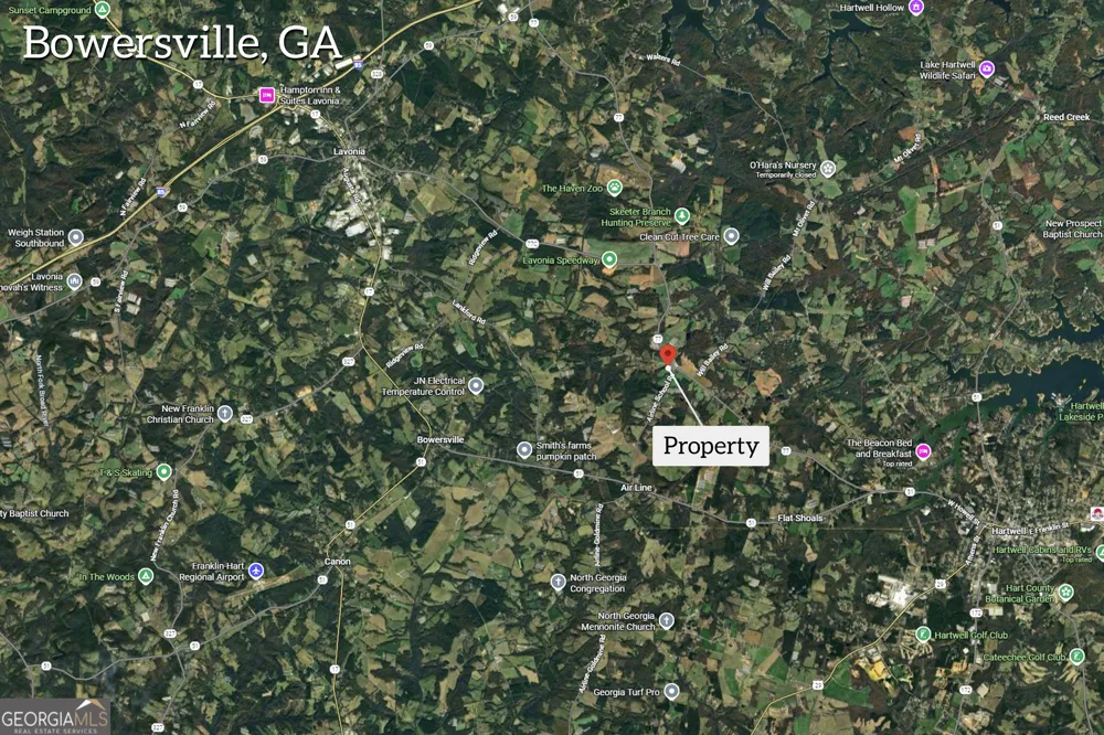 0 Airline School RD Bowersville, GA 30516