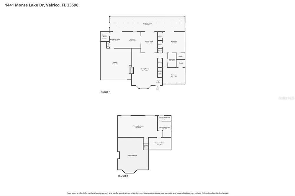 1441 MONTE LAKE DRIVE Valrico, FL 33596