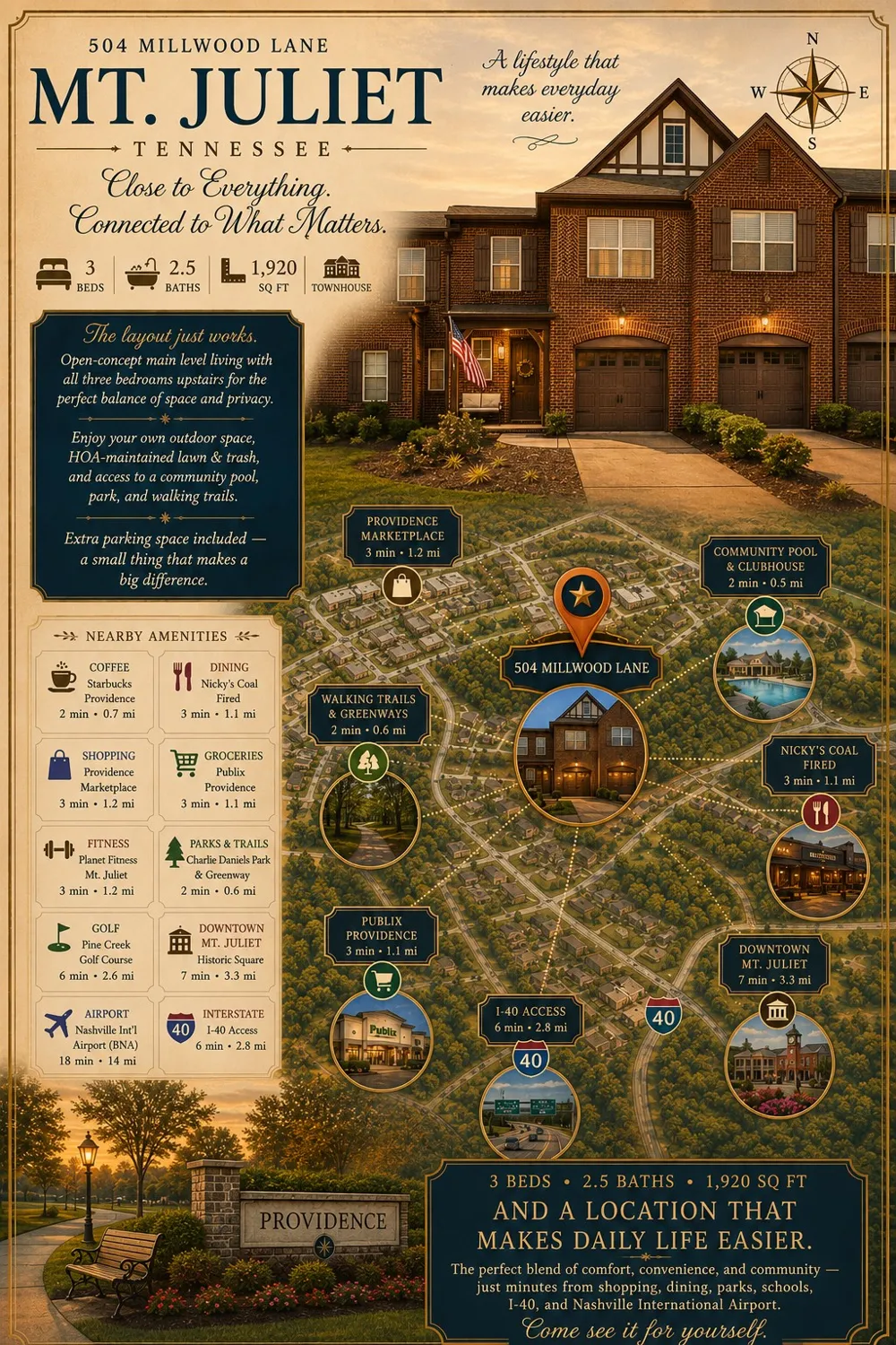 504 Millwood Ln Mount Juliet, TN 37122