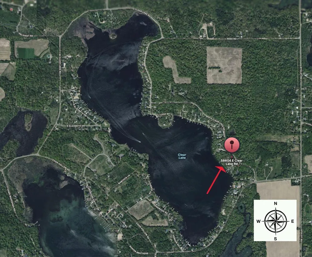 58604 E Clear Lake Road Fabius Township, MI 49093