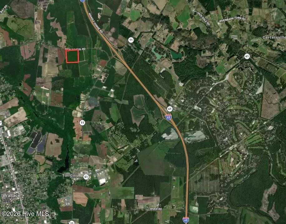 26 Acres High School Road Teachey, NC 28464