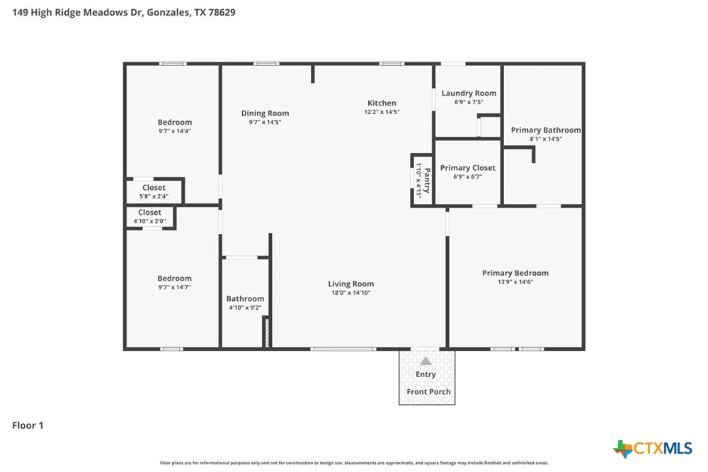149 High Ridge Meadows Drive Gonzales, TX 78629
