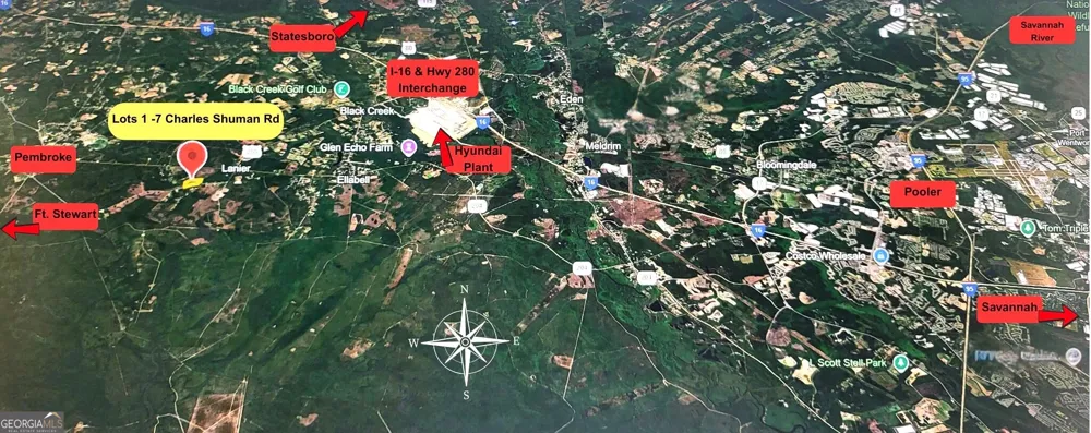 LOT 1 Charles Shuman RD Pembroke, GA 31321