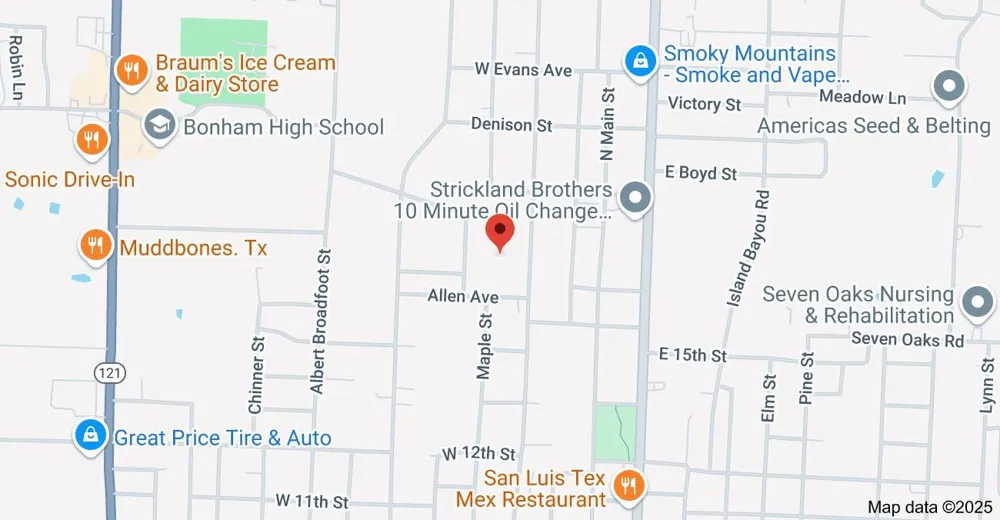 1525 Franklin Avenue Bonham, TX 75418