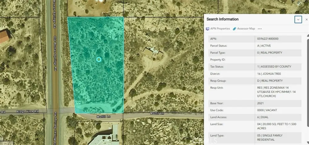 57100 Moffett Lane Yucca Valley, CA 92284