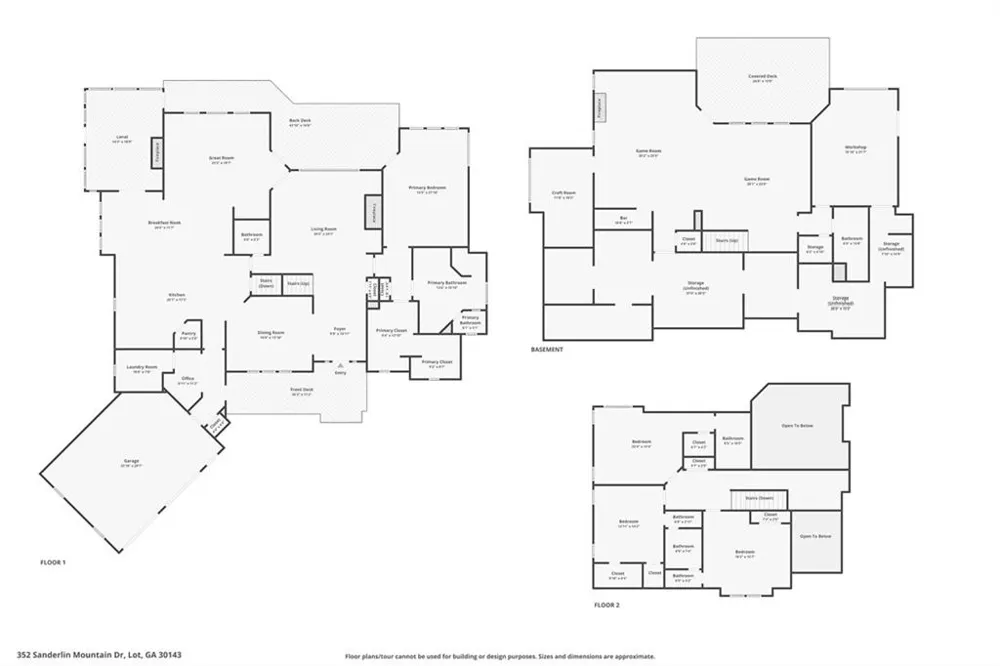 352 Sanderlin Mtn Drive Big Canoe, GA 30143