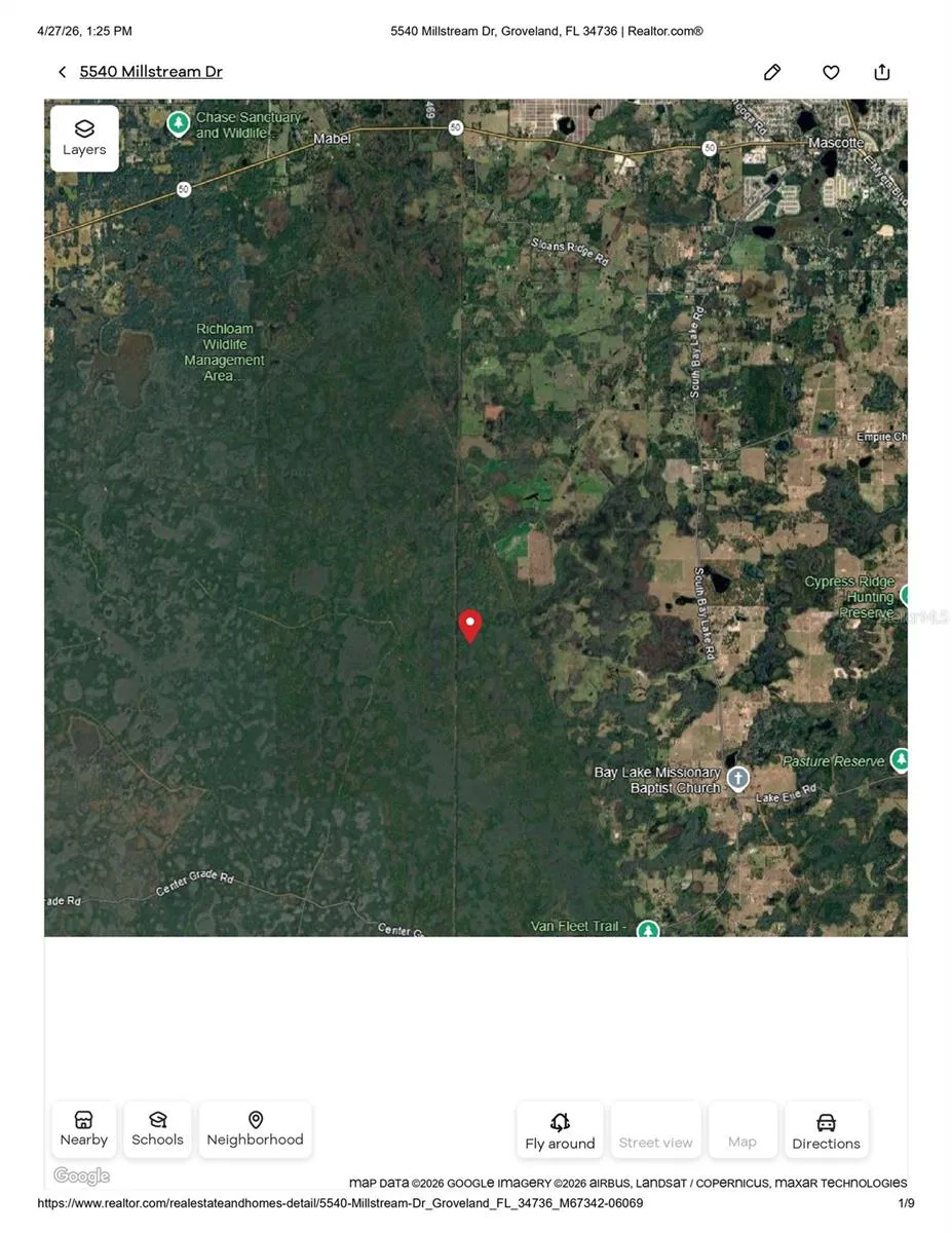 5540 MILLSTREAM DRIVE Groveland, FL 34736