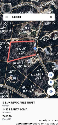 14333 SANTA LOMA Helotes, TX 78023