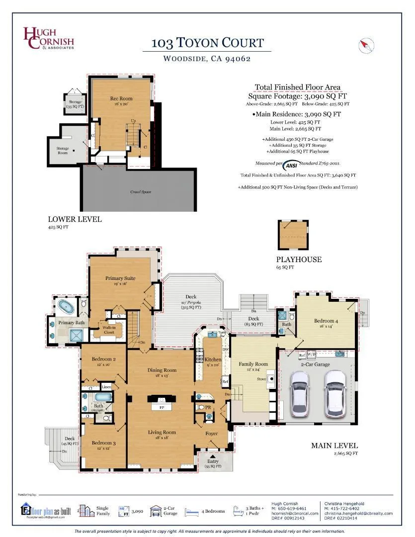 103 Toyon Court Woodside, CA 94062
