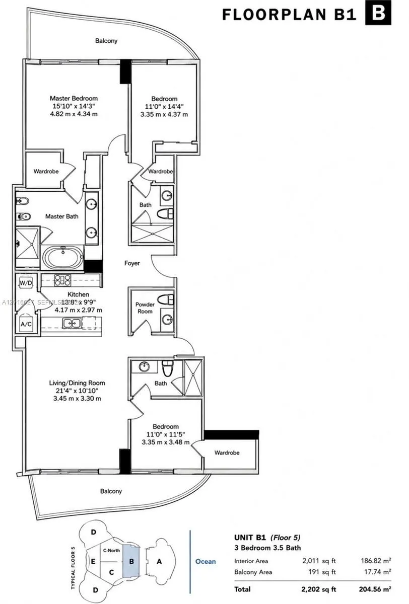 16001 Collins Ave #1002 Sunny Isles Beach, FL 33160