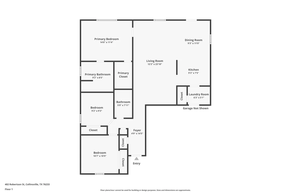 402 Robertson Street Collinsville, TX 76233