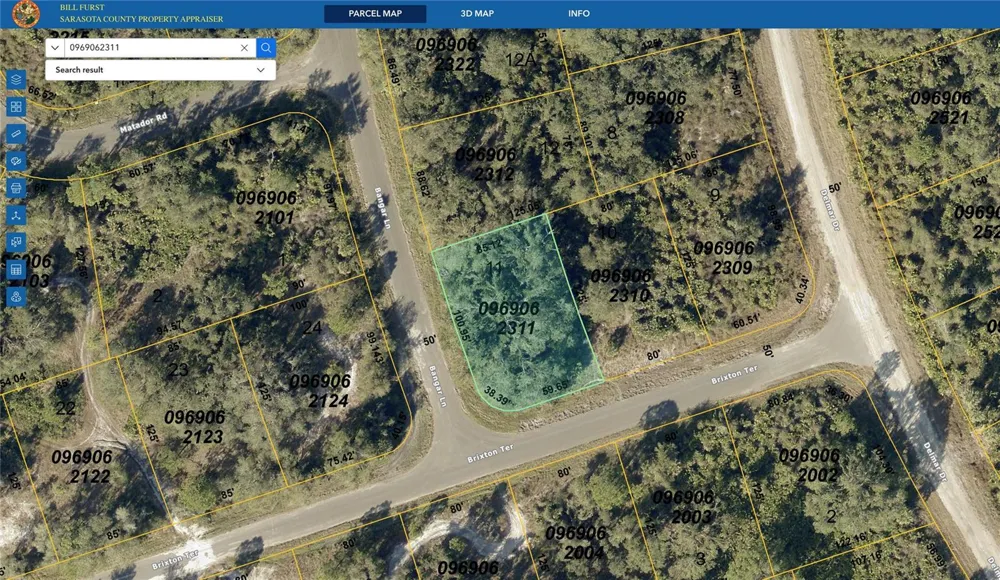 Lot 11 BRIXTON TERRACE North Port, FL 34291