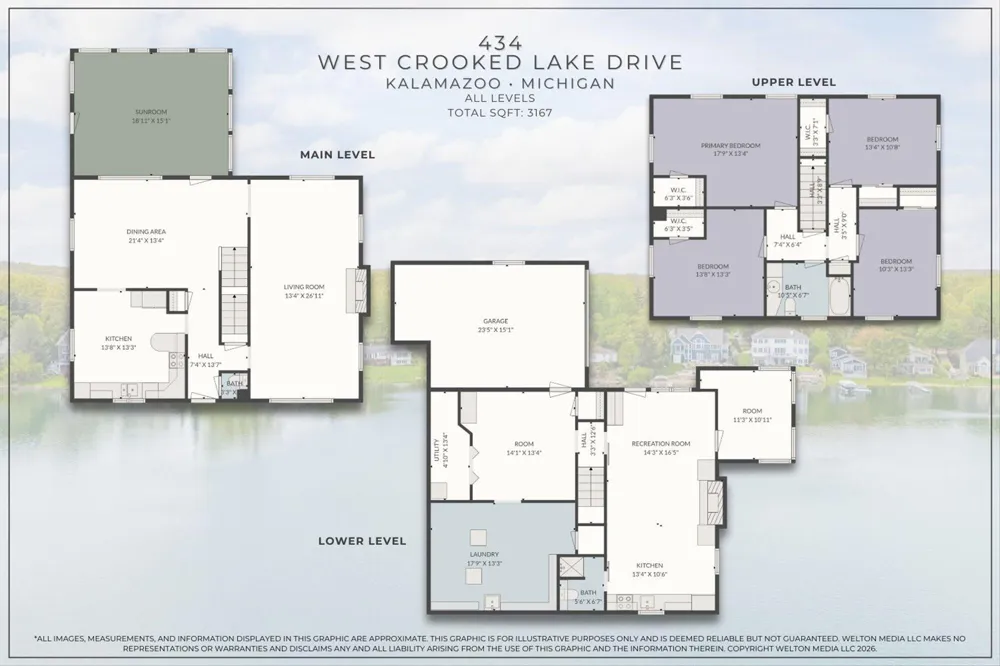 434 Crooked Lake Drive W Texas Charter Township, MI 49009