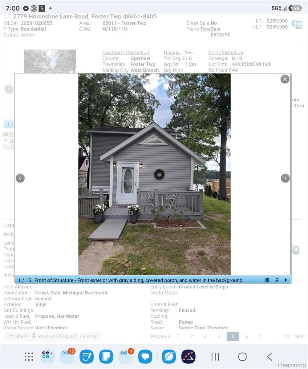 2779 Horseshoe Lake Road Foster Township, MI 48661
