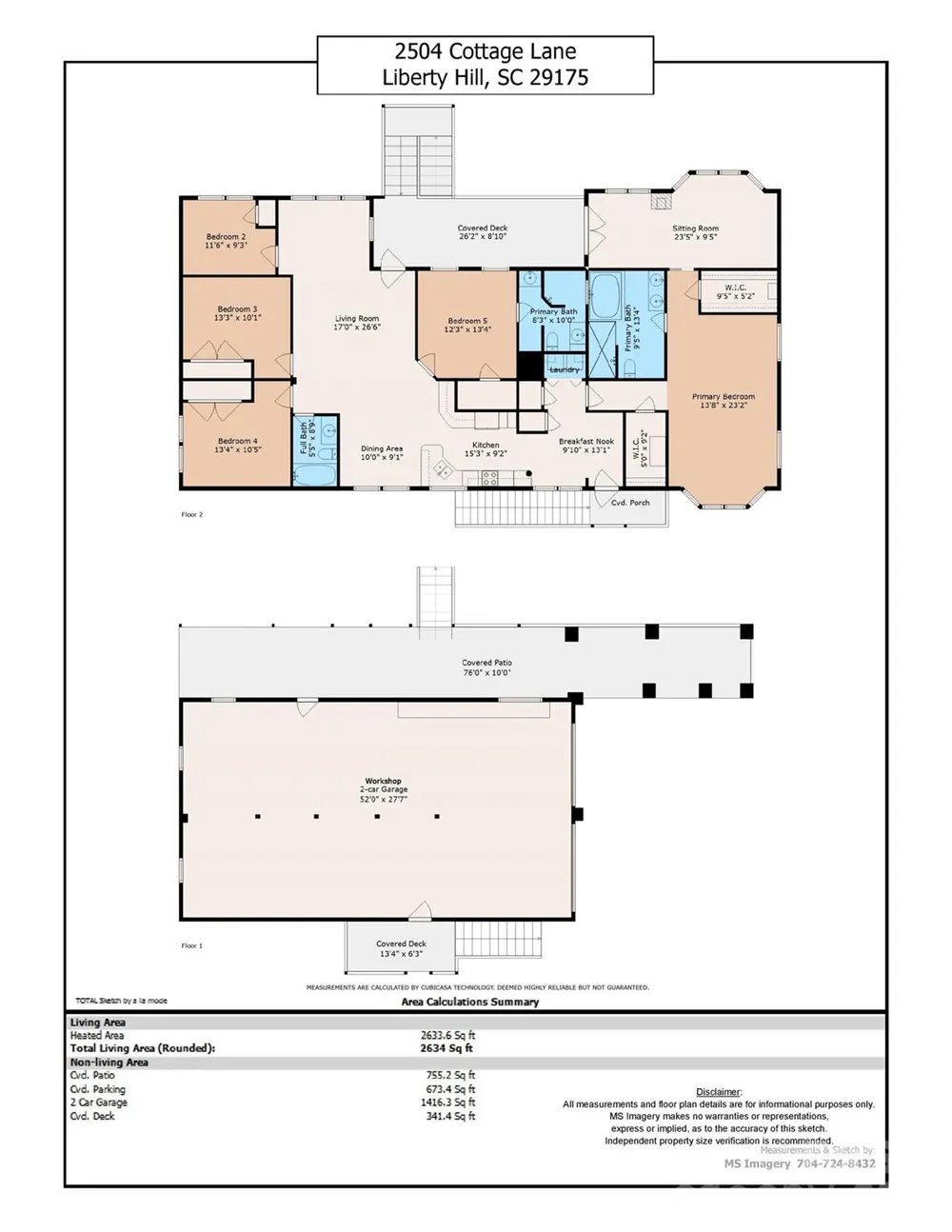 2504 Cottage Lane Liberty Hill, SC 29074